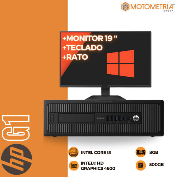 HP ProDesk 600 G1 | Rec. Grau A-
