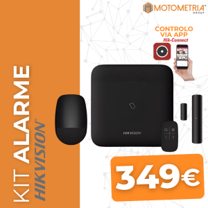 Kit Promocional Hikvision AX Pro 64zonas (Oferta da Instalação*) Preto